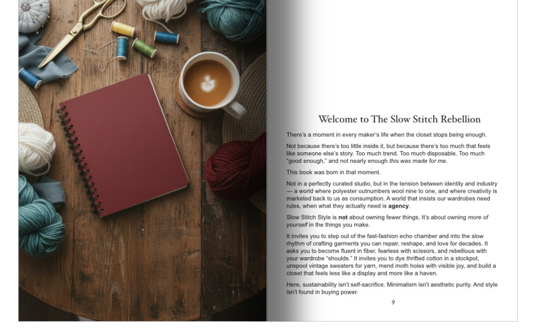 Slow Stitch Style is Here